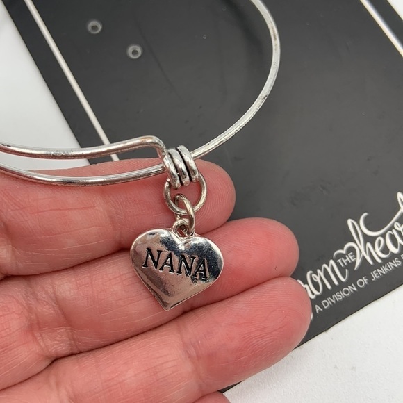 From the Heart Silver "Nana" "I Love you to the moon and back" Bracelet New! - Picture 4 of 5